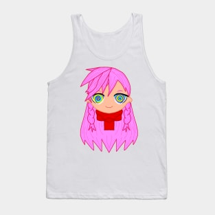 Hanna Meets Kaa - Hanna face (2) Tank Top